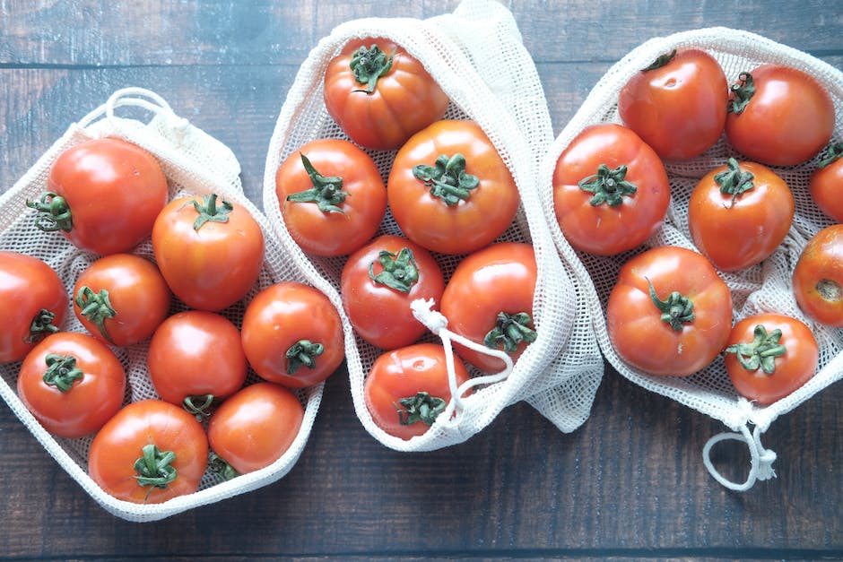 Tomaten pflücken wann optimal reif